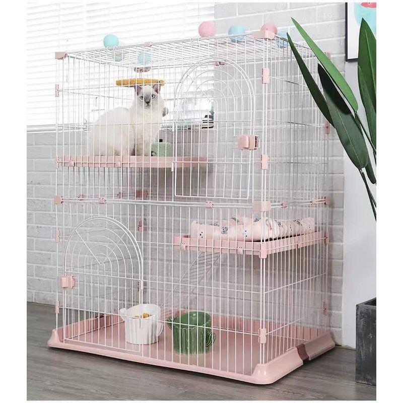 牧小苫＼ｍｓｍｒペットケージ 犬ケージ 猫ケージ 3サイズ 室内外兼用 犬 猫 トレー付き 折り畳み式 移動便利 グリーン/グレー/ピンク 犬ケージ 猫ケージ 3サイズ 室内外兼用 トレー付き 折り畳み式 移動便利 グリーン/グレー/ピンク 商品説明