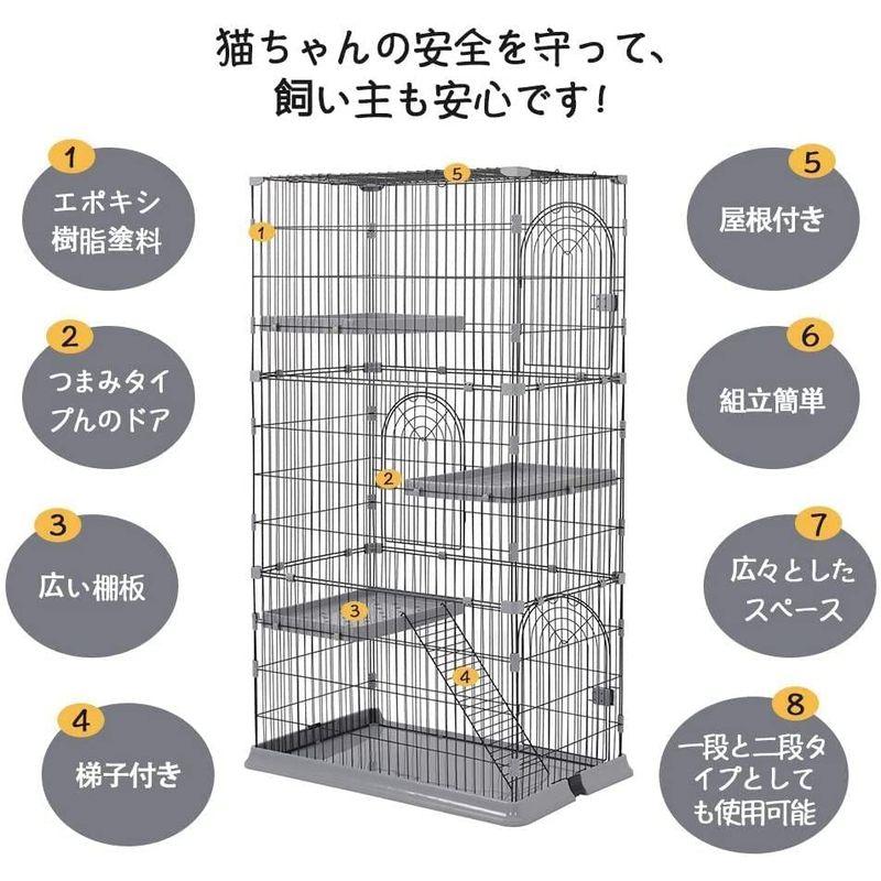 牧小苫＼ｍｓｍｒペットケージ 犬ケージ 猫ケージ 3サイズ 室内外兼用 犬 猫 トレー付き 折り畳み式 移動便利 グリーン/グレー/ピンク 温室、飼育ケース LWH1408092834(12335円)
