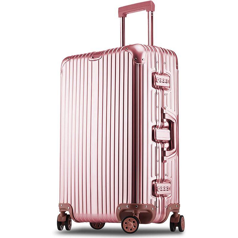ボンイージ スーツケース アルミ・マグネシウム合金ボディ キャリーケース 機内持込 キャリーバッグ TSAロック付き 頑丈 軽量 静音 大容 スーツケース アルミ マグネシウム合金ボディ キャリーケース 機内持込 キャリーバッグ TSAロック付き 頑丈 軽量 静音 大容