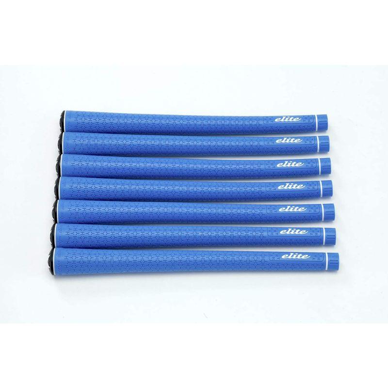 elitegrips (エリートグリップ) ゴルフ グリップ Y360SH 7本セット マリンブルー バックライン有り Y360SH エリートグリップ ゴルフ グリップ 7本セット マリンブルー バックライン有り NK R6