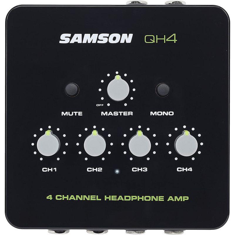大流行中！ Samson: QH4 4 Channel Headphone Amp