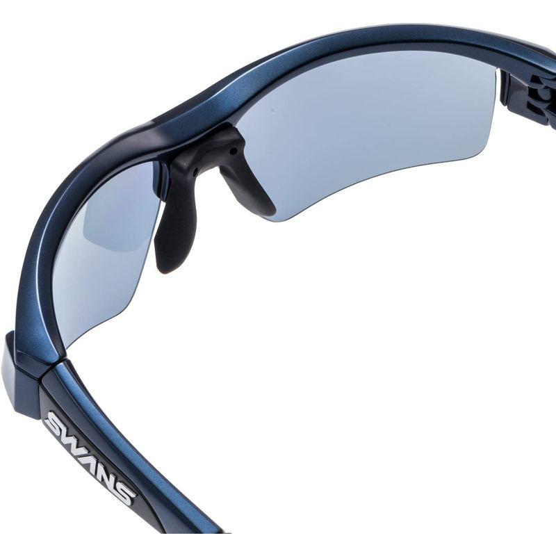 SWANS (スワンズ) スポーツ 偏光 サングラス ライオンシン アイスブルーカラー AMZ-LI SIN-0167 MEBL ダークメタ スワンズ スポーツ 偏光 サングラス ライオンシン アイスブルーカラー AMZ LI SIN MEBL ダークメタ
