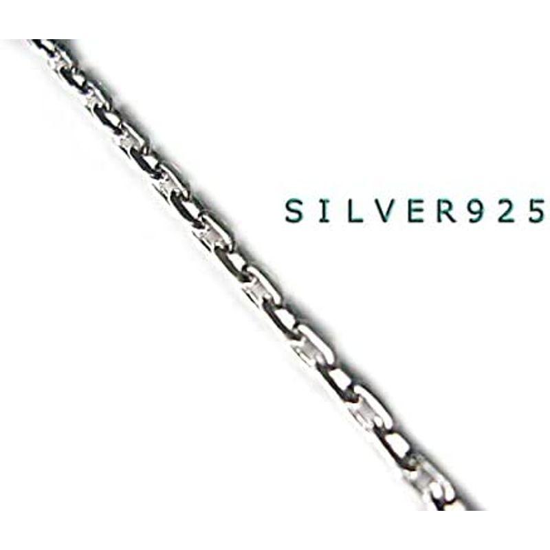 あずきチェーン シルバー925 ネックレス 4mm 50cm 太角チェーン 小豆 シルバー925 ネックレス 4mm 50cm 太角チェーン 小豆