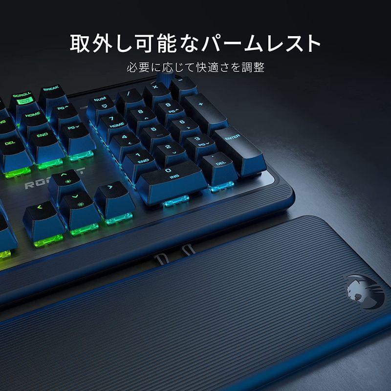 ROCCAT USB Pyro メカニカル RGB ゲーミングキーボード リニア(赤軸) JP日本語配列 ドイツデザイン ROC-12-62 USB Pyro メカニカル RGB ゲーミングキーボード リニア 赤軸 JP日本語配列 ドイツデザイン ROC