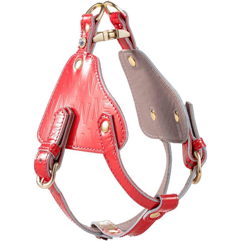 Now&Fountain ボディベルト Bタイプ ジュエリーエンボス 本革 ハーネス トイプードル ミニチュアダックスフンド ミニチュアシュ ミニチュアダックスフンド ボディベルト Bタイプ ジュエリーエンボス 本革 ハーネス トイプードル ミニチュアシュ