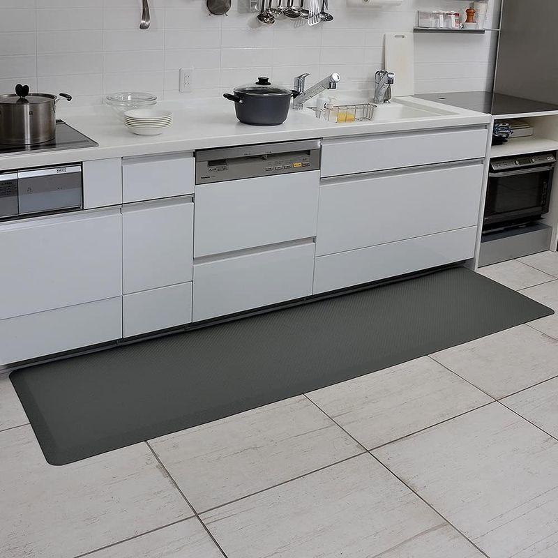 アシイイネ 疲労軽減マット 240cmサイズ 高反発 キッチンマット 拭ける 足が楽 衝撃吸収 長さ240cm×幅60cm×厚み2cm (6     商品情報    【商品名】　アシイイネ 疲労軽減マット 240cmサイズ 高反発 キッチンマット 拭ける 足が楽 衝撃吸収 長さ240cm L1186402959(10397円)