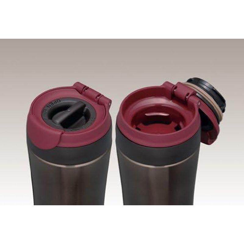 THERMOS 真空断熱ケータイタンブラー 0.4L ブラック JND-400 BK 4L JND BK 真空断熱ケータイタンブラー ブラック サイズ 2時間