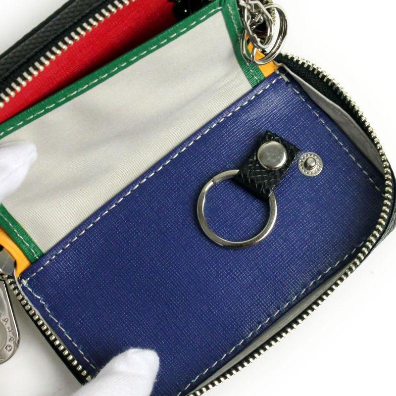 カステルバジャック TORQUE(トルク) ラウンドファスナーキーケース レザー 革小物 096633 ブラック レザー TORQUE トルク ラウンドファスナーキーケース 革小物 ブラック