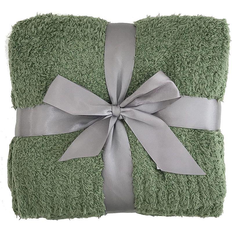 saranoni(サラノニ) 厚手 ベビーブランケット 秋冬 ひざ掛け おくるみ バンボーニ ブランケット オリーブ レシービング(ひざ掛け ひざ掛け サラノニ 厚手 ベビーブランケット 秋冬 おくるみ バンボーニ ブランケット オリーブ レシービング