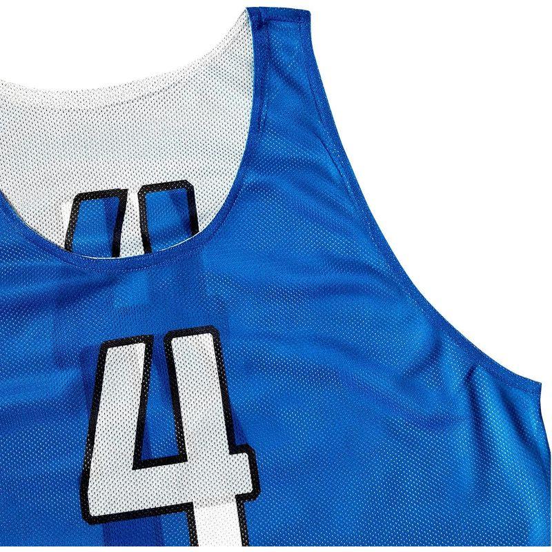 ATHLETIC MART ビブス(リバーシブル)1?12番 裏表/前後ろ番号付 12枚セット収納メッシュバッグ付全4カラー ビブス男女フリ MART ビブス リバーシブル 12番 裏表/前後ろ番号付 12枚セット収納メッシュバッグ付全4カラー ビブス男女フリ