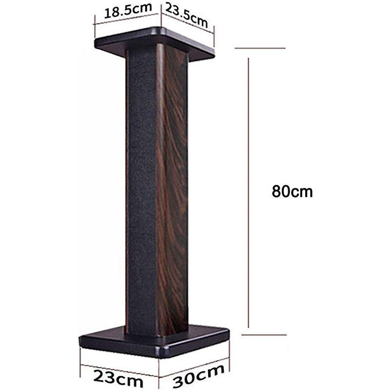 スピーカースタンド 木製 台型 高さ80cm 小型スピーカー用 組み立てカンタン 2台1組 木製 台型 高さ80cm 小型スピーカー用 組み立てカンタン 2台1組 cm