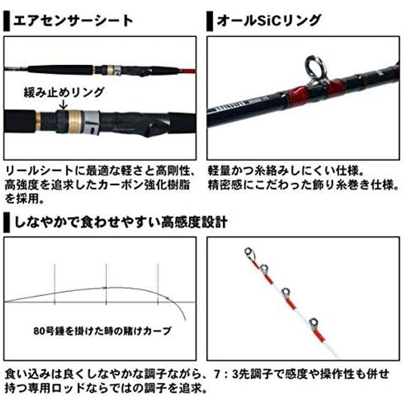 ダイワ(DAIWA) 船竿 アナリスターアマダイ 195 釣り竿 DAIWA 船竿 アナリスターアマダイ 釣り竿
