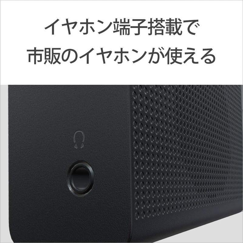 ソニー ハンディーポータブルラジオ ICF-P36 : FM/AM/ワイドFM対応 横置き型 ブラック ICF-P36 B ICF P36 ハンディーポータブルラジオ FM/AM/ワイドFM対応 横置き型 ブラック