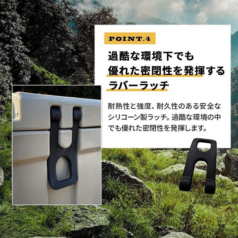 RIOSOL(リオソル) アルティコ ハードクーラー 58QT 55L ｜ クーラーボックス 長時間 保冷力 密閉 断熱材 キャンプ道具 パ リオソル アルティコ ハードクーラー 58QT 55L クーラーボックス 長時間 保冷力 密閉 断熱材 キャンプ道具 商品説明