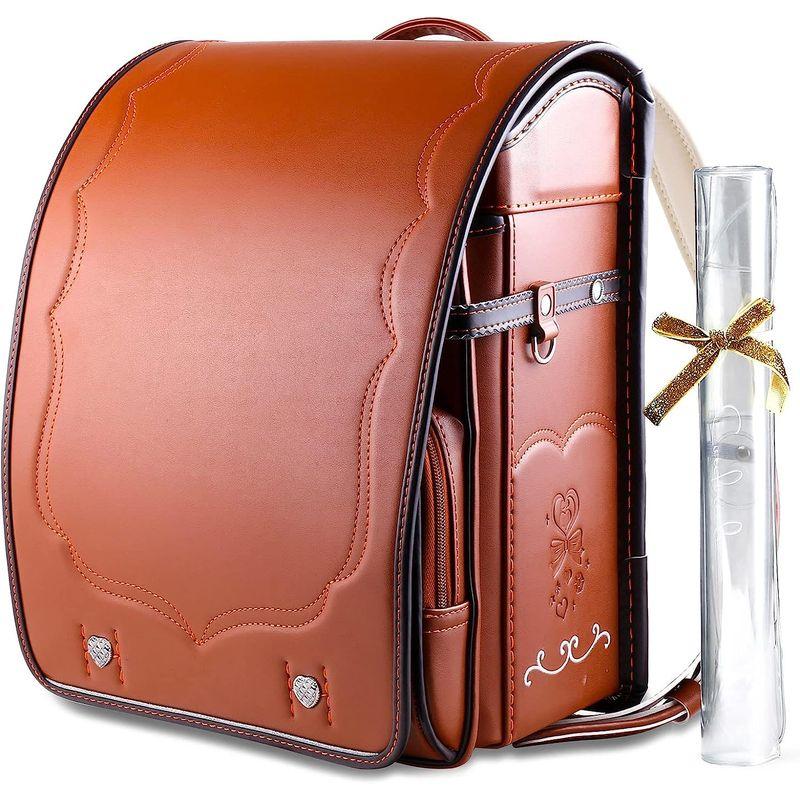 Coulomb クーロン プレリュード・ランドセル 女の子 小学生通学鞄 A4フラットファイル対応 高級合皮 大容量 撥水加工 パール生地 高級合皮 クーロン プレリュード ランドセル 女の子 小学生通学鞄 A4フラットファイル対応 大容量 撥水加工 パール生地 サイズ