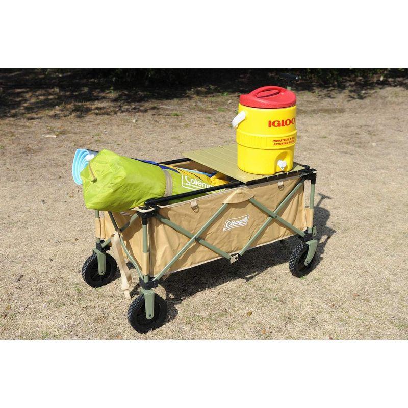 MAULBEERE (マルビーレ) FOLDING TABLE アウトドア キャリーワゴン用 折り畳みテーブル サンドベージュ (汎用) ア マルビーレ FOLDING TABLE アウトドア キャリーワゴン用 折り畳みテーブル サンドベージュ 汎用