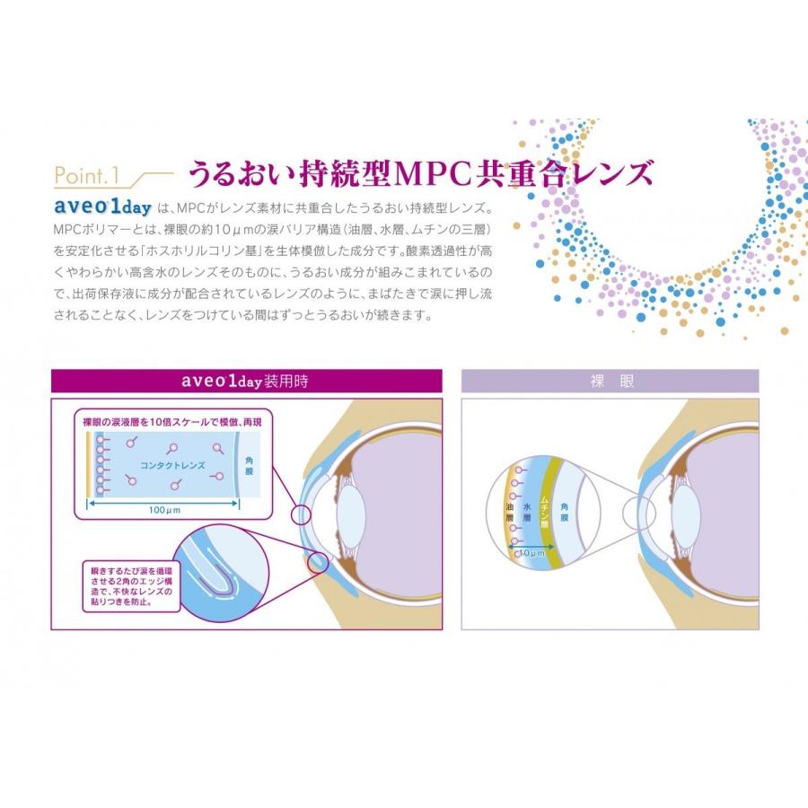 アイミー 最安挑戦 アベオワンデー 2箱 (1箱30枚) コンタクトレンズ