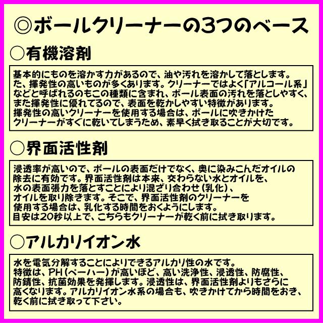 お試しサイズ 500ml 各種クリーナー ボウリングボールメンテナンス専用
