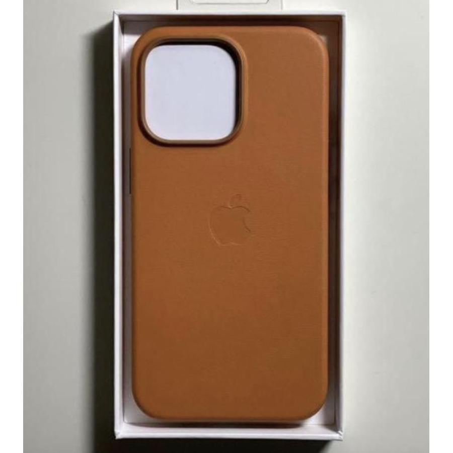 新品未開封 アップル純正 iPhone 13 Pro レザーケース 新品 純正 iPhone 13 Pro レザーケース・ゴールデンブラウン