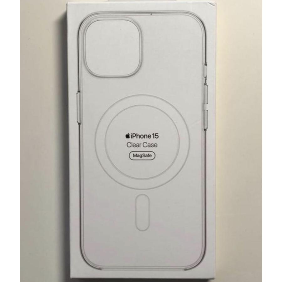 新品 純正 iPhone 15 クリアケース 並行輸入品 スマホケース