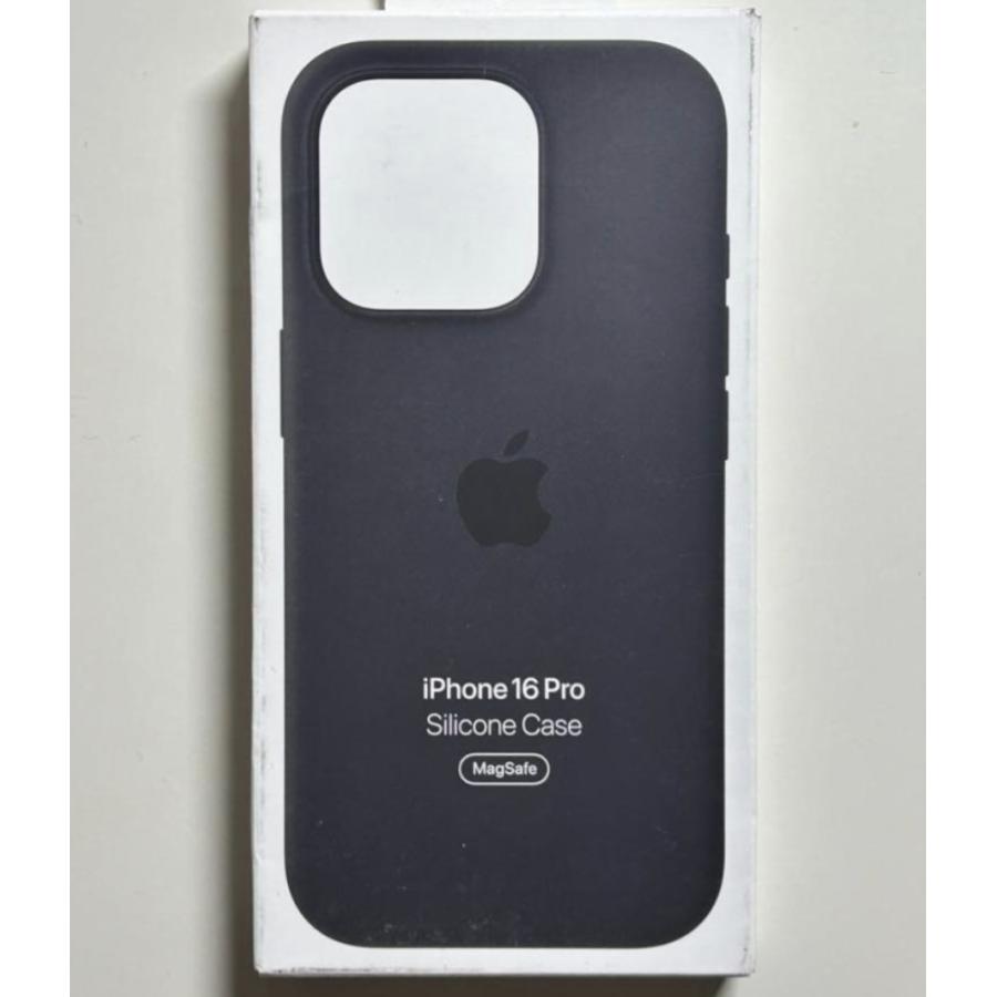 新品 純正 iPhone 16 Pro シリコンケース・ブラック 並行輸入品