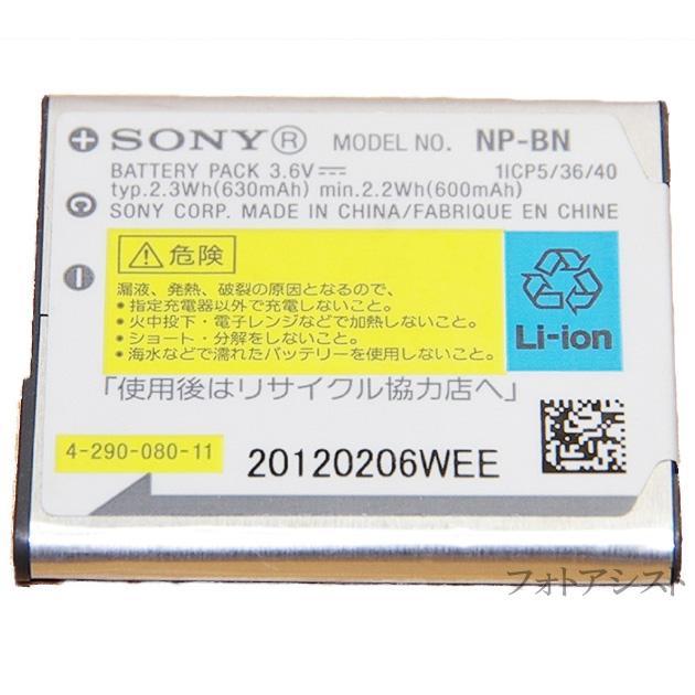 SONY ソニー純正 NP-BN リチャージャブルバッテリーパック 同梱品 DSC