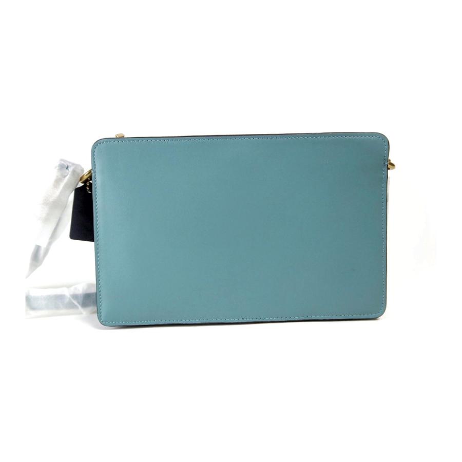 コーチ シグネチャー チェーン クロスボディ バック 78801 青 質屋出品  