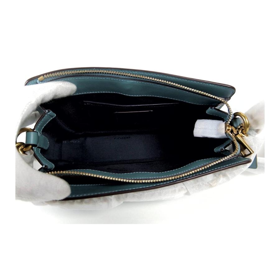 コーチ シグネチャー チェーン クロスボディ バック 78801 青 質屋出品  