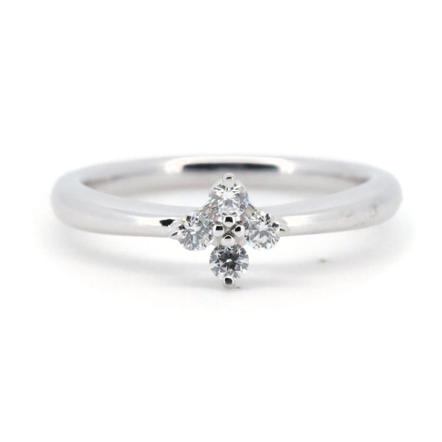 TASAKI タサキ ダイヤモンドリング 指輪 0.16ct 12号 K18WG(18金  