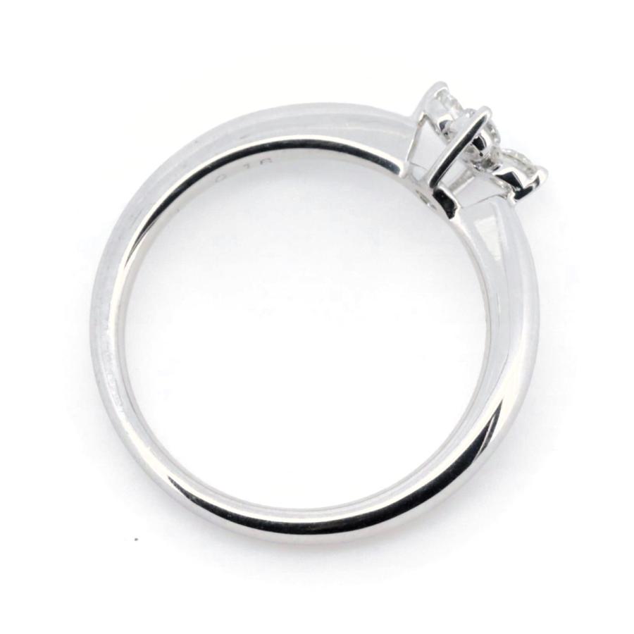 TASAKI タサキ ダイヤモンドリング 指輪 0.16ct 12号 K18WG(18金 
