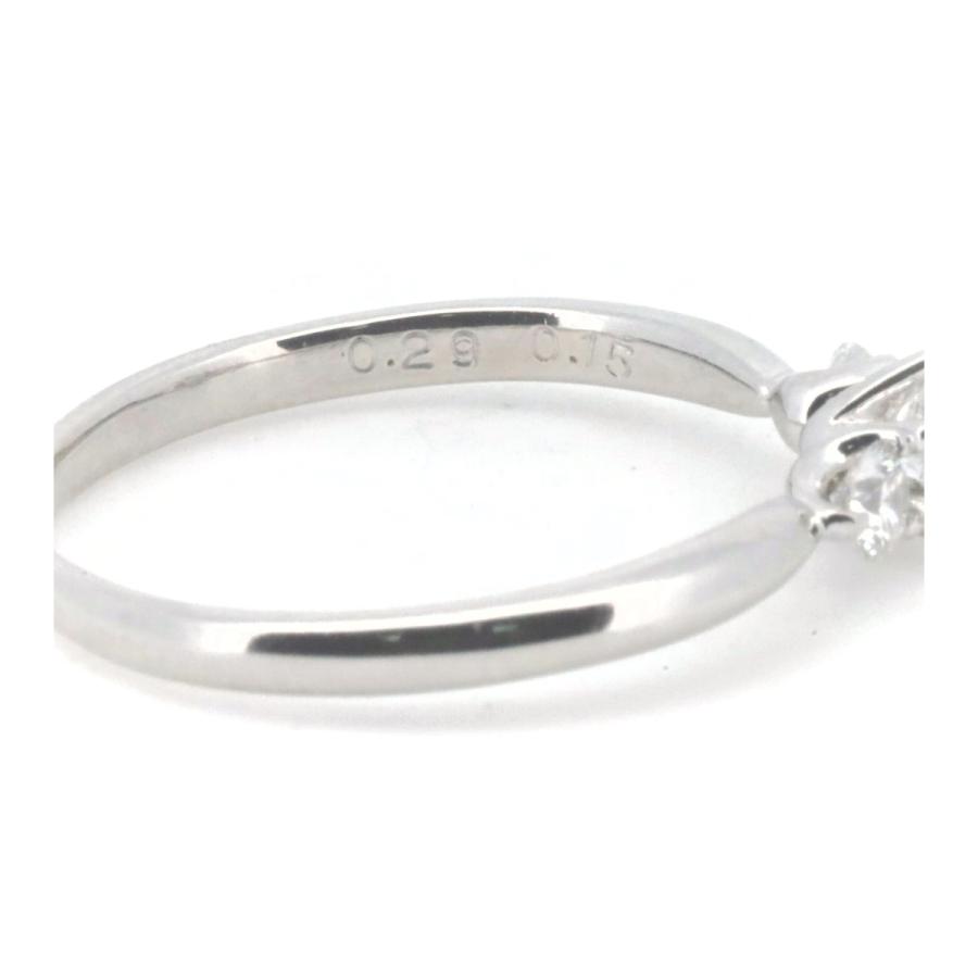 D&D144 ダイヤモンド リング 指輪 0.29ct 0.15ct 13号 PT900(プラチナ  