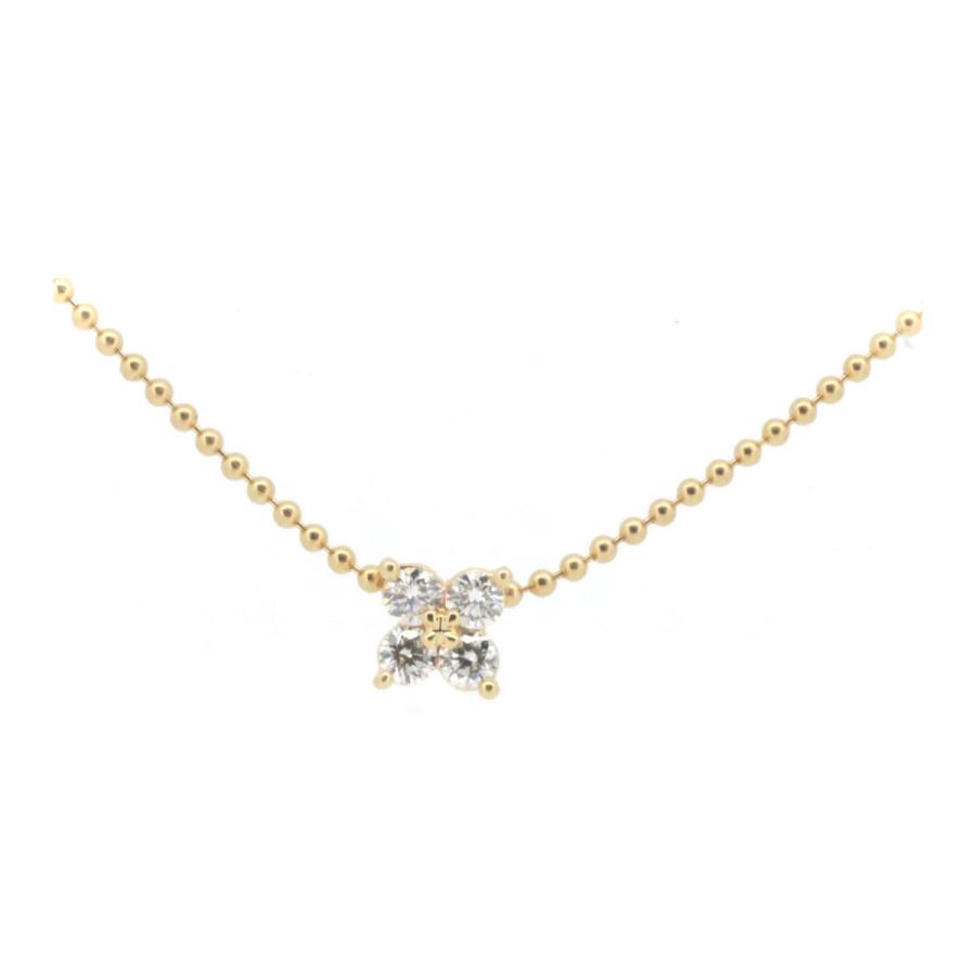 TASAKI タサキ ダイヤモンド ネックレス 0.24ct K18YG(18金