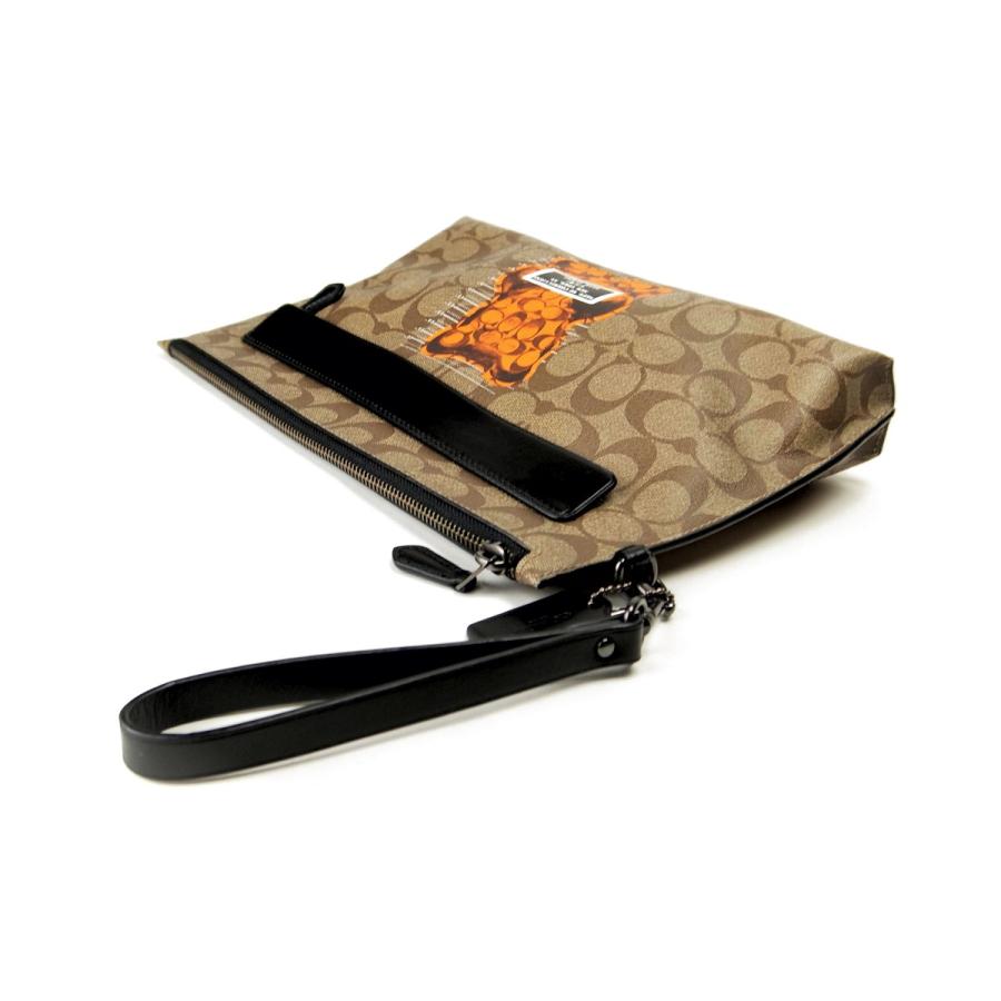 コーチ クラッチ バッグ E1980-F76858 メンズ ブラウン 質屋出品 : 質  