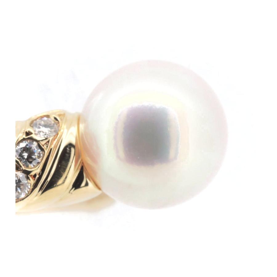 MIKIMOTO（ミキモト） パール ダイヤモンドリング 指輪 8.1ミリ 11号