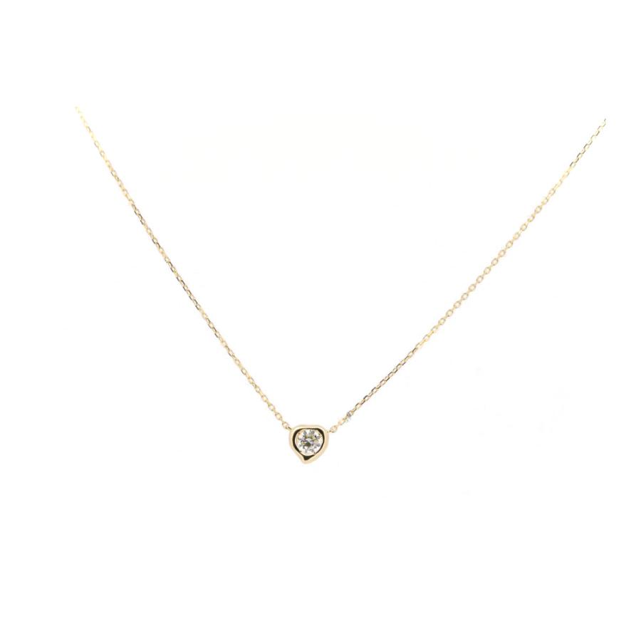 AHKAH アーカー ダイヤモンド ネックレス 0.13CT K18YG(18金 AHKAH アーカー ダイヤモンド ネックレス 0.13CT K18YG(18金