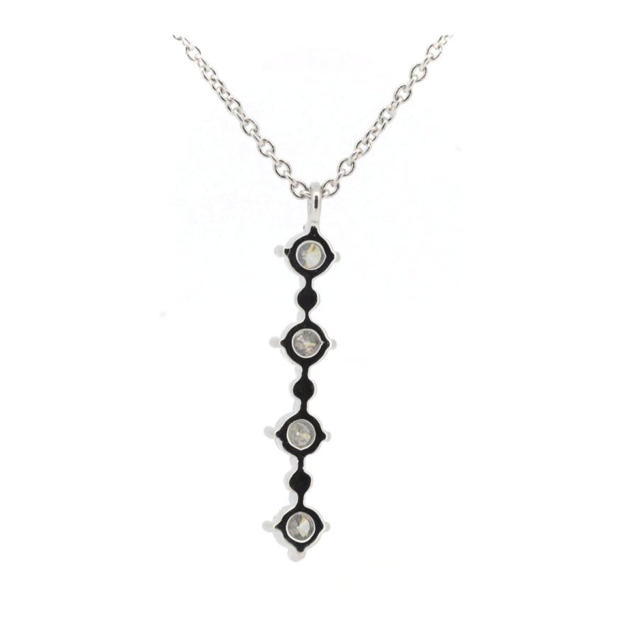 ヴァンドーム青山 ダイヤモンド ネックレス 0.24ct PT850/PT900 