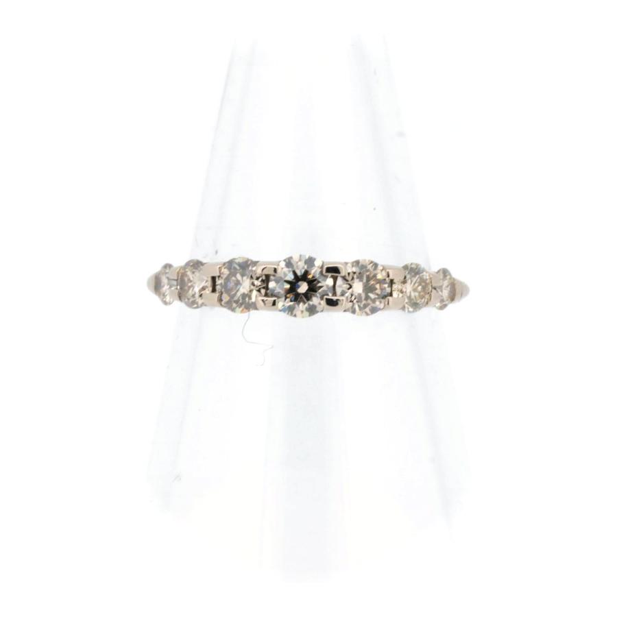 カシケイ ネイキッド ダイヤモンド リング 指輪 1.00ct 13号 K18BG(18 