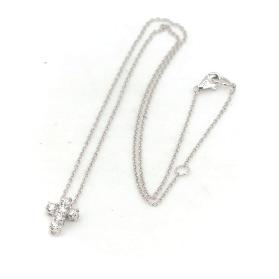 Ponte Vecchio（ポンテヴェキオ） ダイヤモンド クロス ネックレス