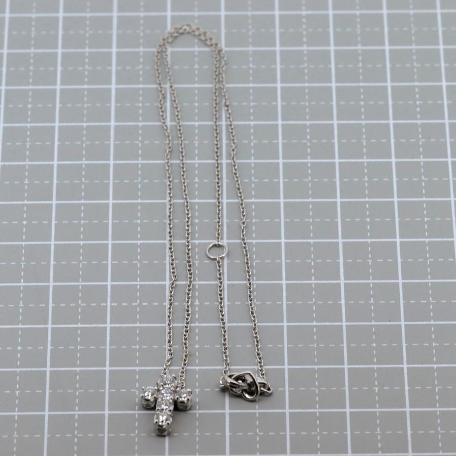 Ponte Vecchio（ポンテヴェキオ） ダイヤモンド クロス ネックレス