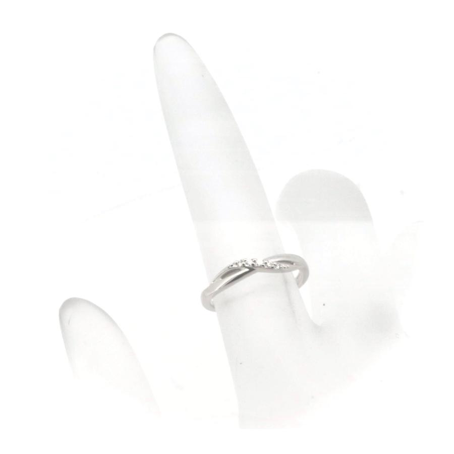 Canal4℃ カナルヨンドシー ダイヤモンド リング 指輪 7号 PT900  