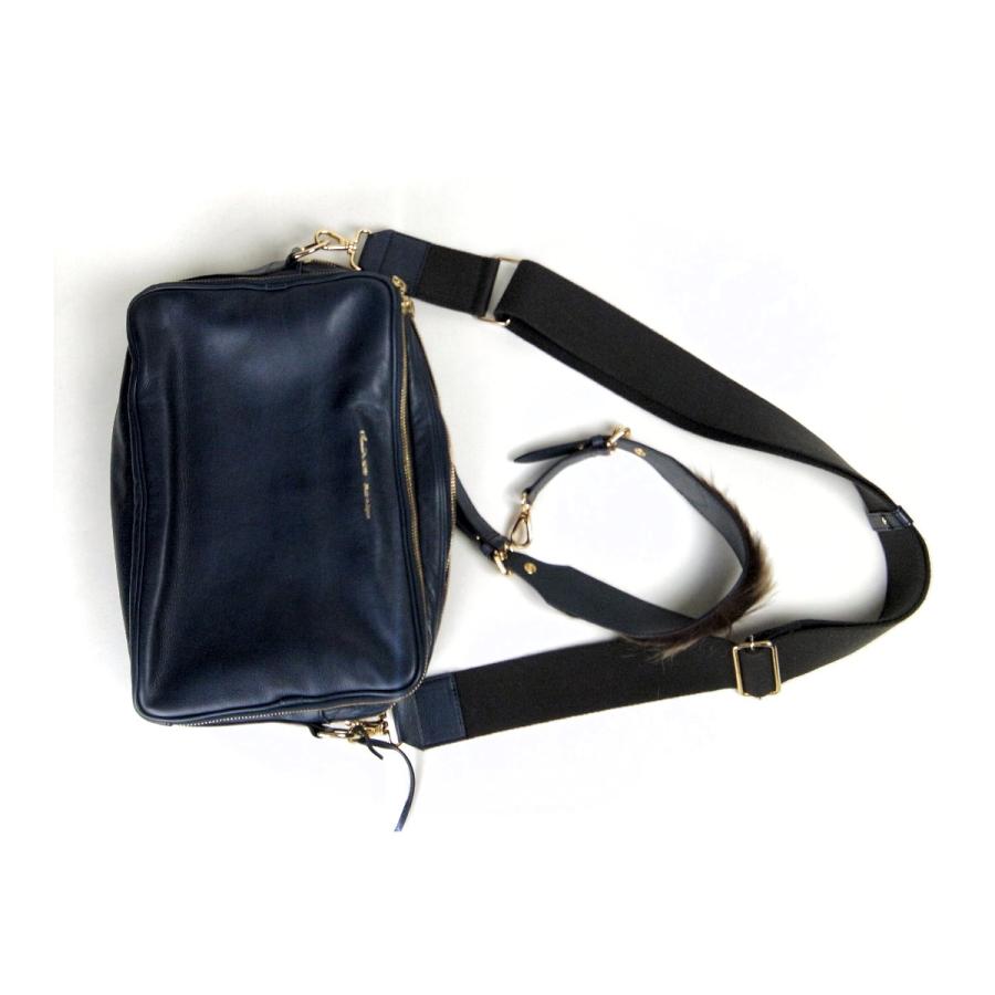 新品　A.D.M.J 2WAY ハンドバッグ ブラック レザー 日本製 極美品】ADMJ レザー 2way バッグ 黒 ショルダーバッグ ブラック