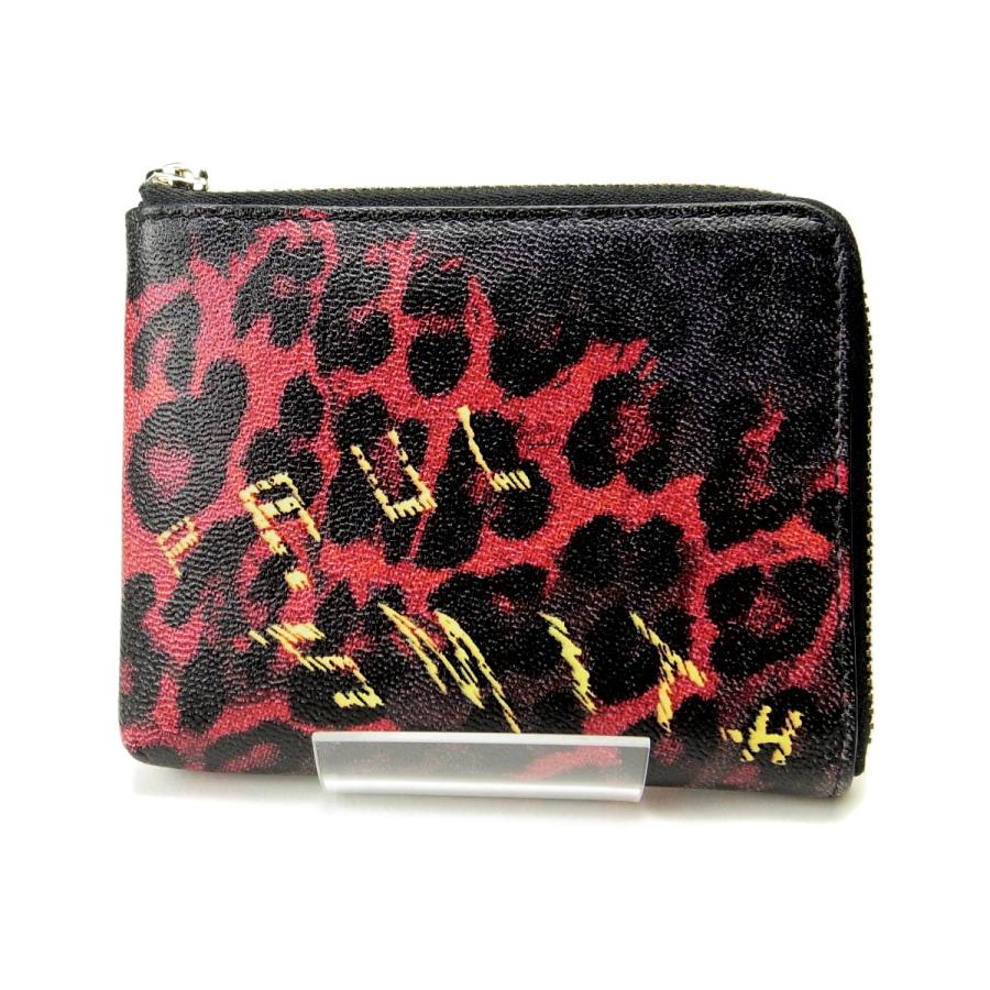 未使用に近い ポールスミス ファスナー財布 1A-5303 黒 レディース Paul Smith（ポール・スミス） ファスナー財布 1A-5303 黒 レディース