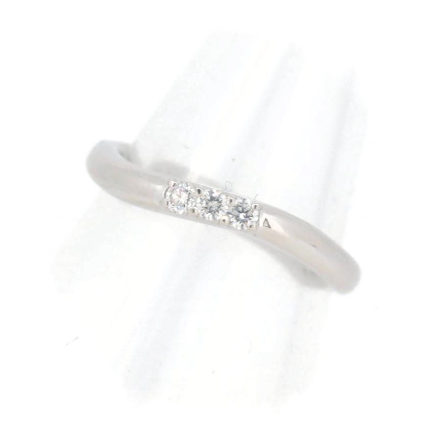 チセー ダイヤモンド リング 指輪 0.11CT 10号 PT900(プラチナ) 質屋 
