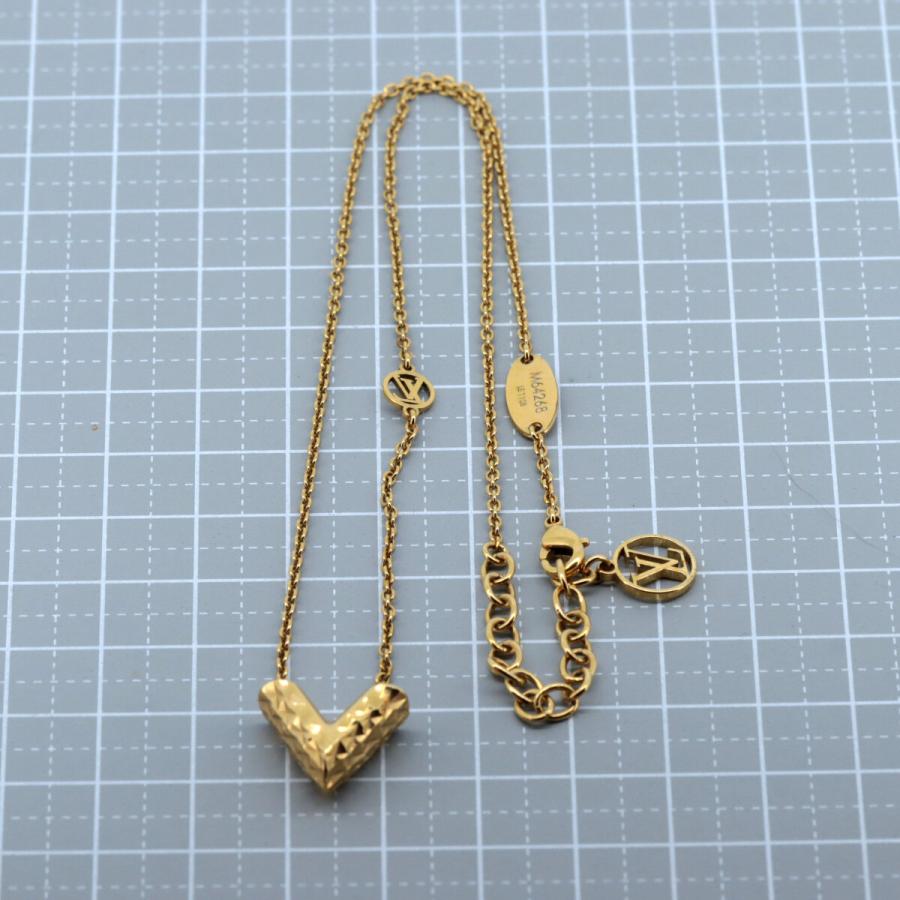 ルイヴィトン Vエセンシャル ネックレス M64268 ゴールド 質屋出品_5