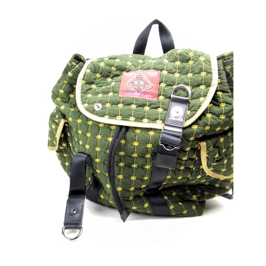 Vivienne Westwood（ヴィヴィアンウエストウッド） リュック グリーン