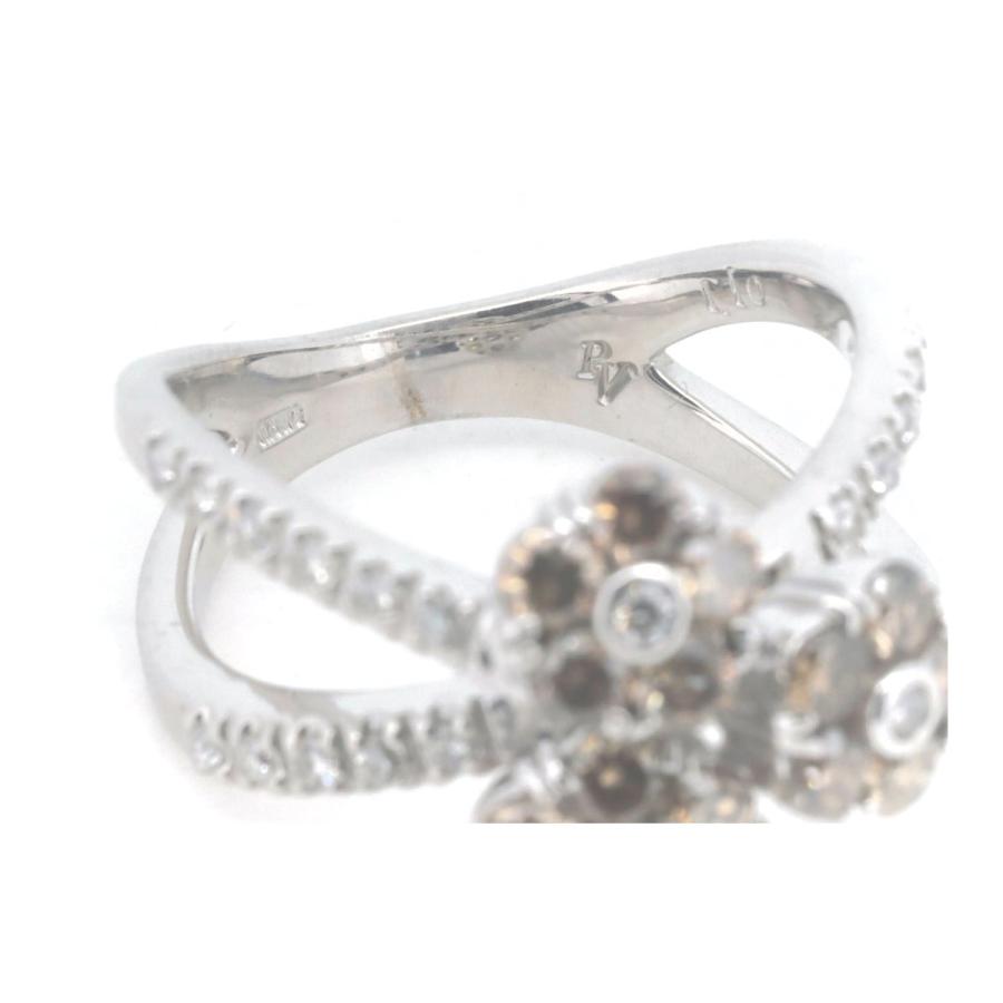 Ponte Vecchio レディース ダイヤモンド リング 指輪 11号 1.10ct 