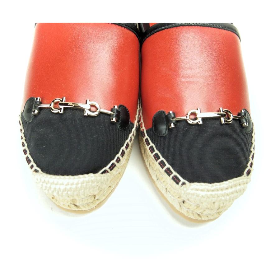 レディース エスパドリーユ 742394 シューズ 靴 24cm 6 1/2 フェラガモ  