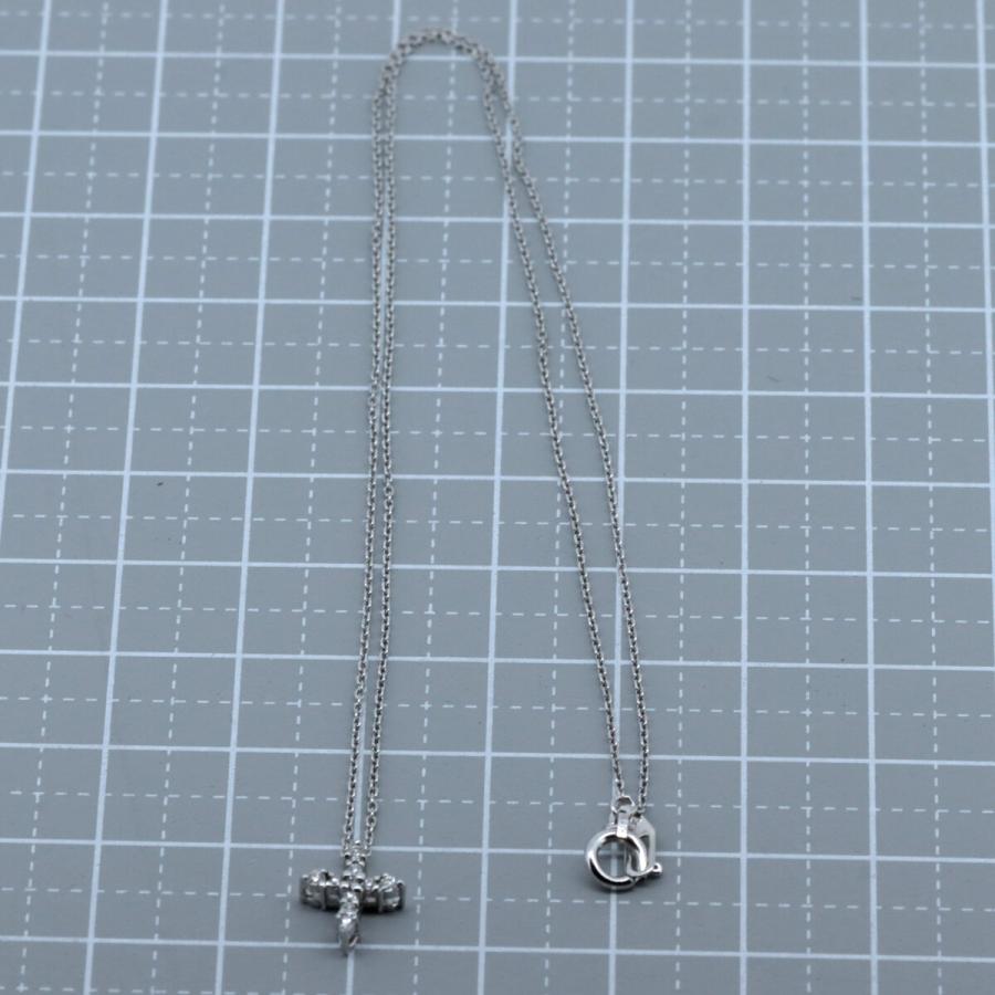STAR JEWELRY（スタージュエリー） ダイヤモンド クロス ネックレス
