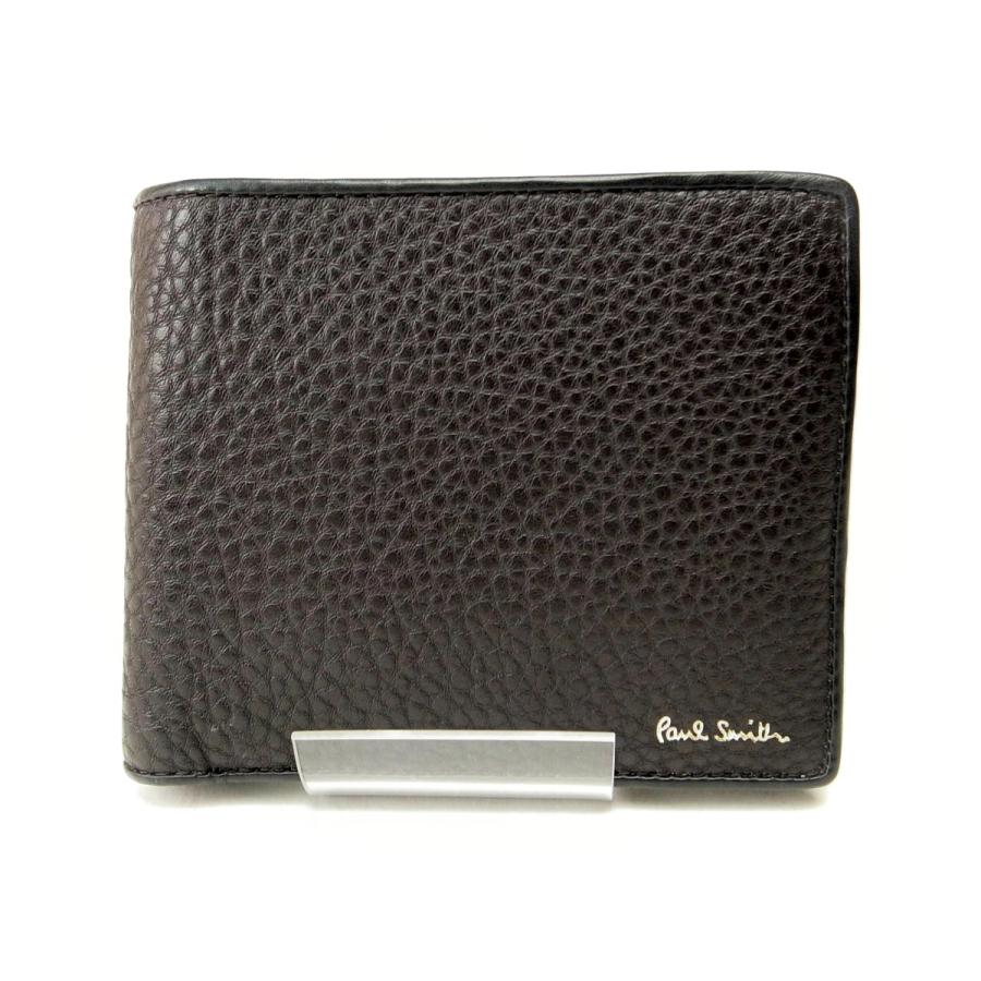 Paul Smith（ポール・スミス） 2つ折り財布小銭入れ付 PSC616 ミニ