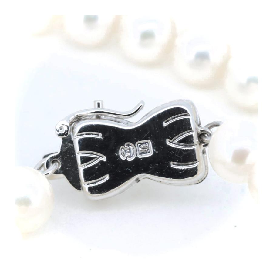 田崎 TASAKI 真珠 ネックレス 5.9-6.4mm パール タサキ ロング TASAKI（タサキ） ネックレス 田崎 ロング 黒蝶真珠 南洋 パール K18WG